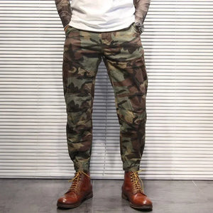 High Quality Men Military Style Ripstop Camouflage Cargo Pants