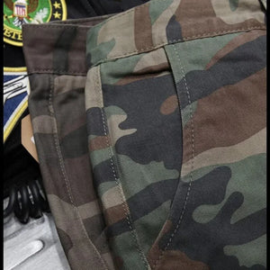 High Quality Men Military Style Ripstop Camouflage Cargo Pants