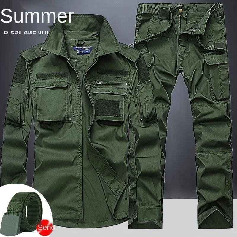 Tactical Outdoor Breathable Multiple Pockets  Pants Suits