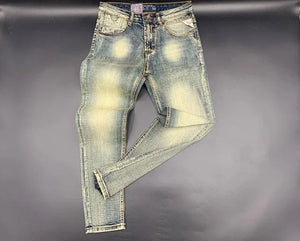 Distressed Denim Rebellious Streetwear Jeans