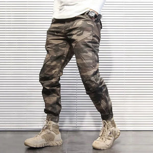 High Quality Men Military Style Ripstop Camouflage Cargo Pants