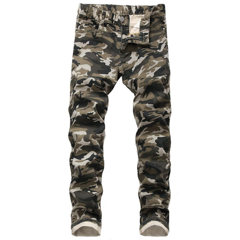 XBU MMXX-Casual Camoflauge loose fit jeans