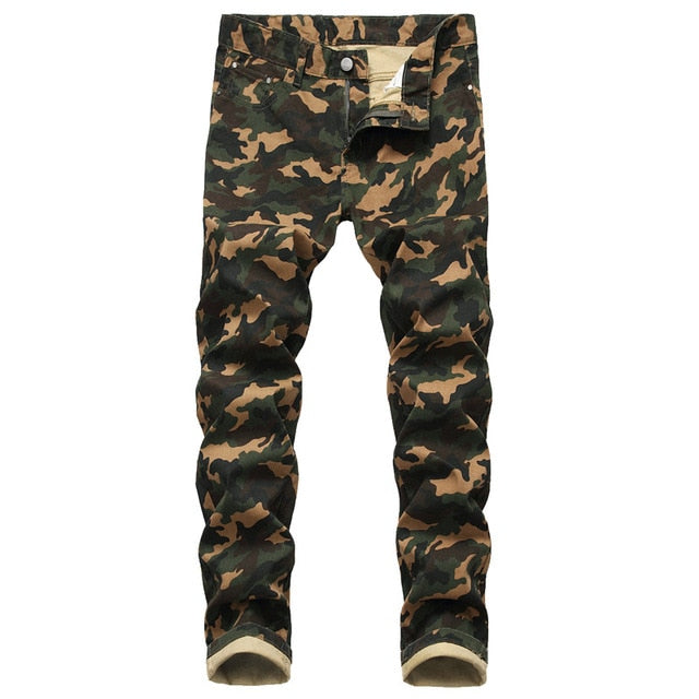 XBU MMXX-Casual Camoflauge loose fit jeans